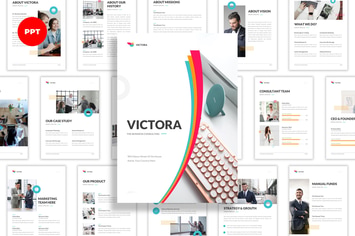 Victora - Business Consuting A4 PowerPoint
