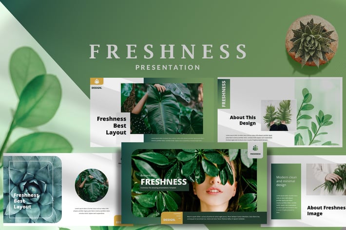 Freshness Modern - Beautiful Powerpoint Template