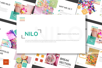 Nilo - Sweets Powerpoint Template