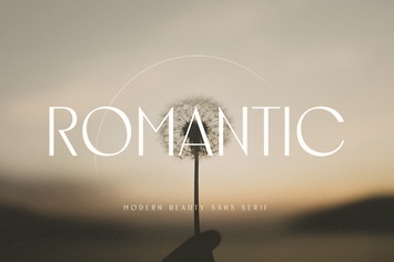 Romantic - Modern Beauty Sans Serif