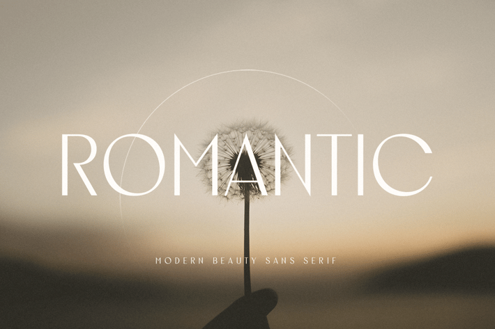 Romantic - Modern Beauty Sans Serif