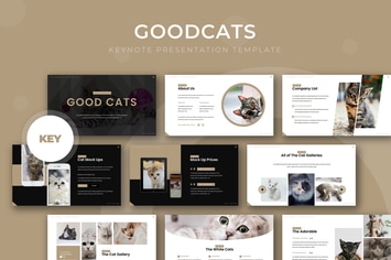Good Cat - Keynote Template