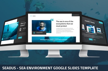 Seadus - Sea Environment Google Slides Template