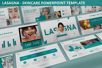 Lasagna - Skincare Powerpoint Template
