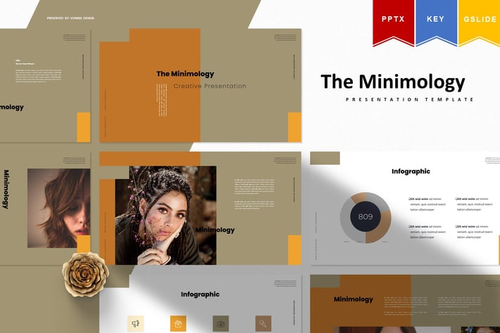 Minimology | Powerpoint, Keynote, Googleslides