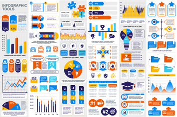 Infographics Vector Design Template Info Graphics