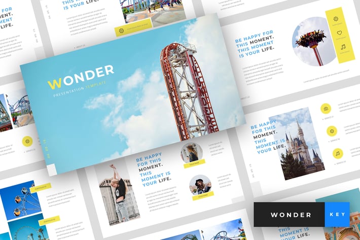 Wonder - Theme Park Keynote Template