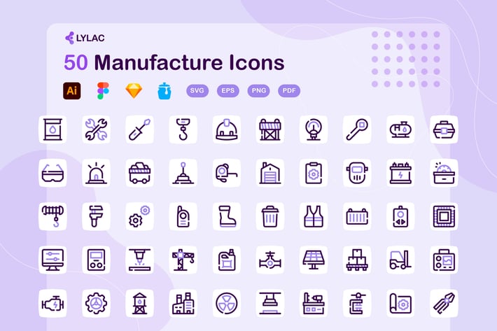 Lylac - Manufacture Icons