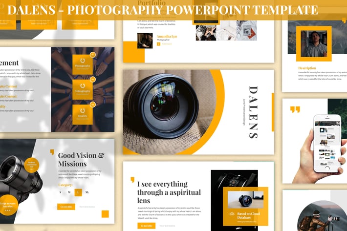 Dalens - Photography Powerpoint Template