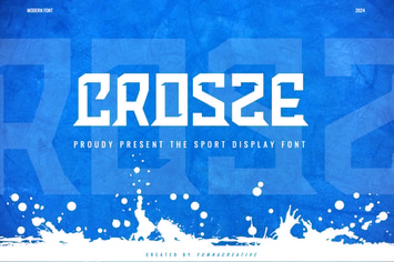 Crosze - Sport Display Font