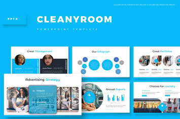 Cleany Room - Powerpoint Template