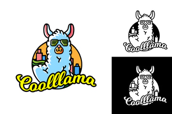 COOL LLAMA - Mascot & Esport Logo