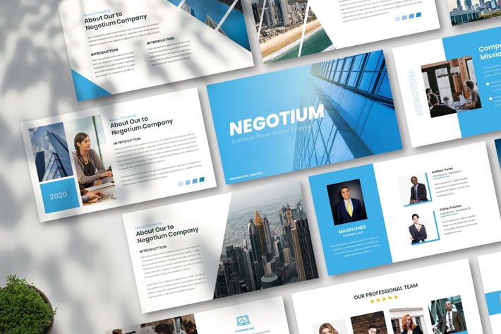 Negotium-Business Keynote Template