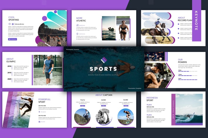 Sports - Keynote Template