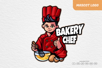 Bakery Chef Logo