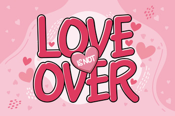 Love Over - Lovely Display Font