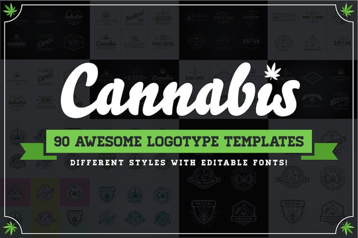 Cannabis Logotype Templates
