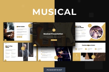 Musical - Powerpoint Template
