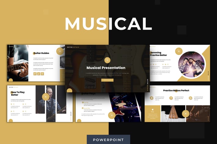 Musical - Powerpoint Template
