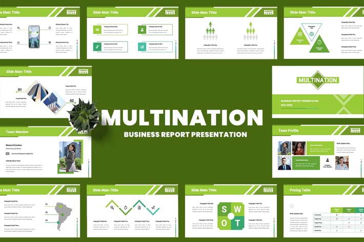 Multination - Business Report Keynote 