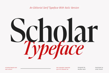 Scholar Serif