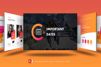 Important Dates - Powerpoint Template