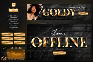 Gold Twitch Kit