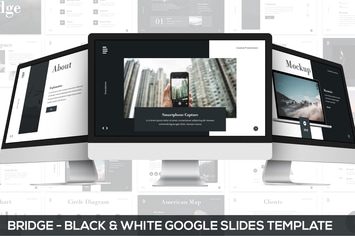 Bridge - Black & White Google Slides Presentation