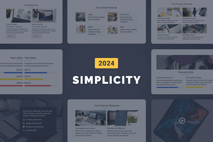 Simplicity Responsive Email Template 2024