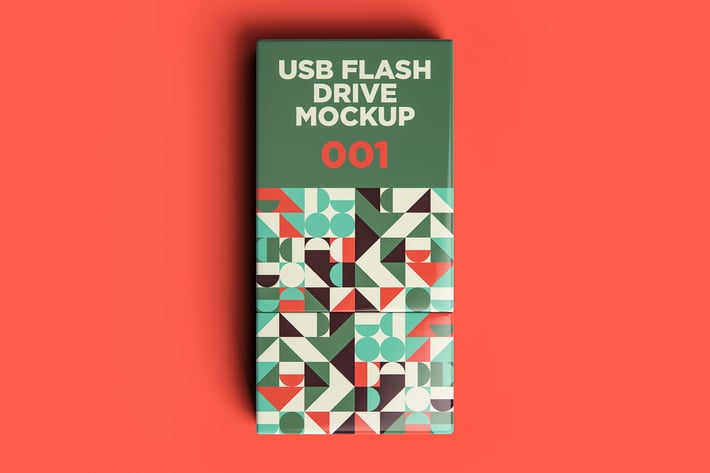 USB Flash Drive Mockup 001