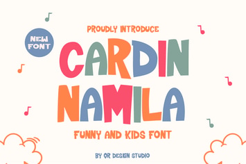 Cardin Namila - Comic Font