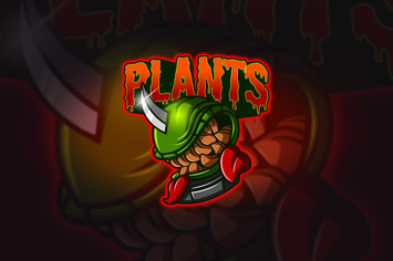 Plants - Mascot & Esport Logo