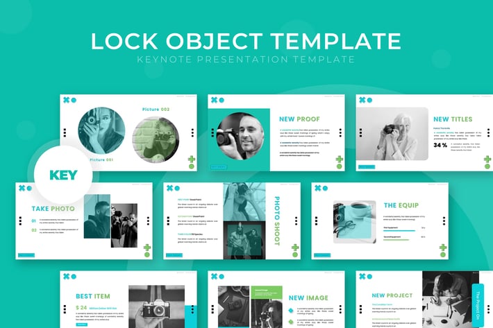 Lock Object - Keynote Template
