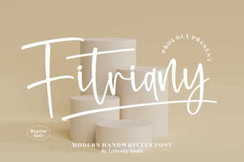 Fitriany Modern Handwritten Font