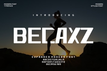 Becaxz Font