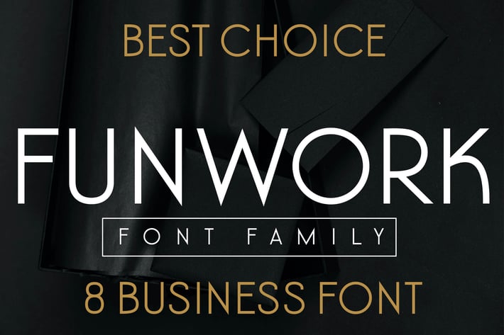 Funwork 8 Business Font