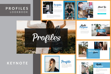 Profiles - Creative Keynote Template