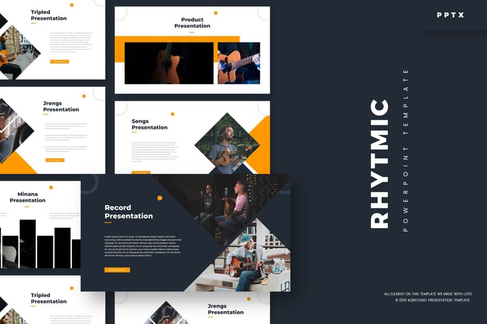 Rhytmic - Powerpoint Template