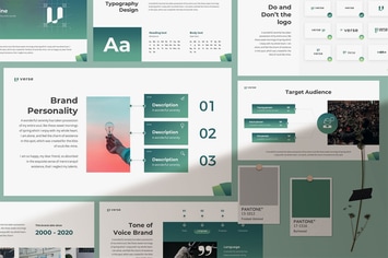Verse - Brandbook Keynote Template