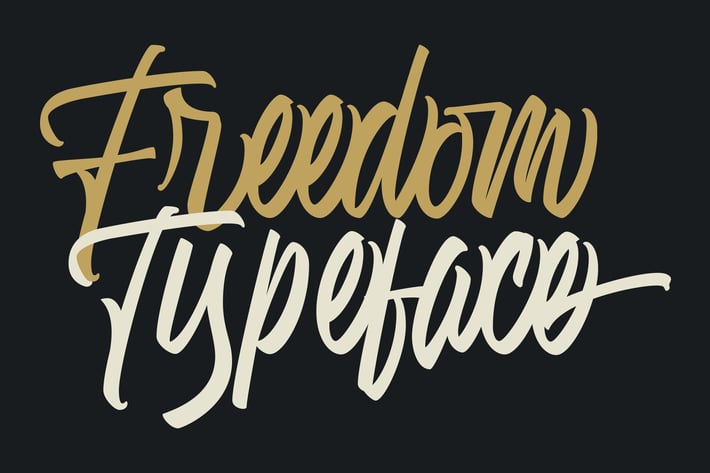 Freedom Typeface