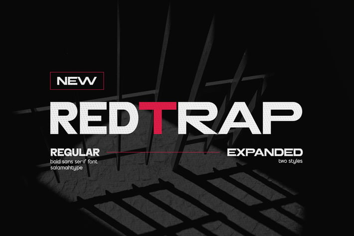 REDTRAP - Bold Expanded Sans