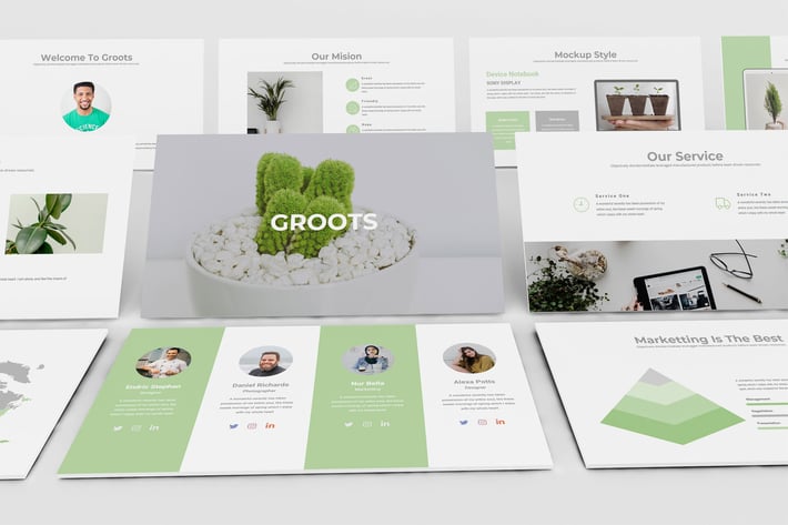 GROOTS– Creative Business Keynote Template