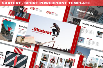 Skateat - Sport Powerpoint Template