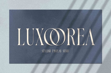 Luxoorea - Stylish Display Serif