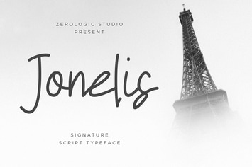Jonelis Handwritten Typeface