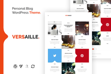 Versaille - Personal Blog WordPress Theme
