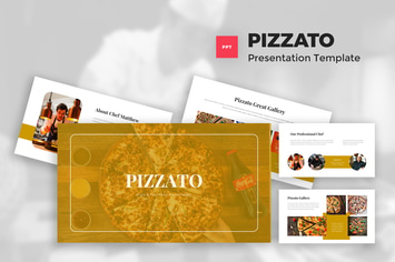 Pizza & Fast Food Powerpoint Template