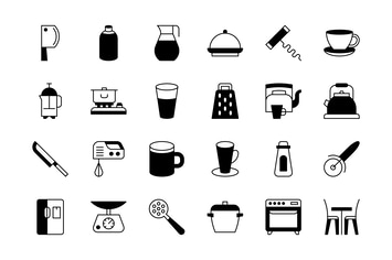 63 Kitchenware icons