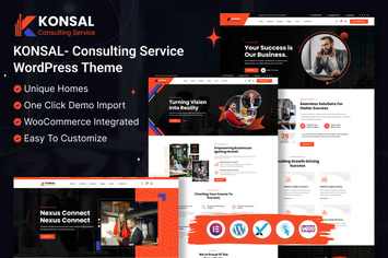 Konsal - Corporate Business & Consulting WordPress