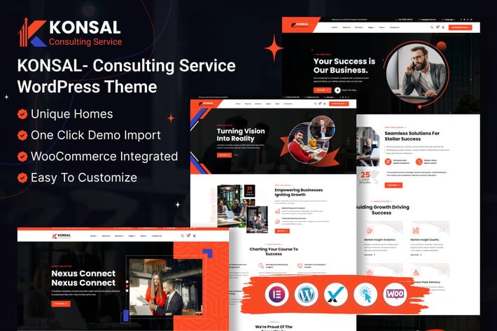Konsal - Corporate Business & Consulting WordPress